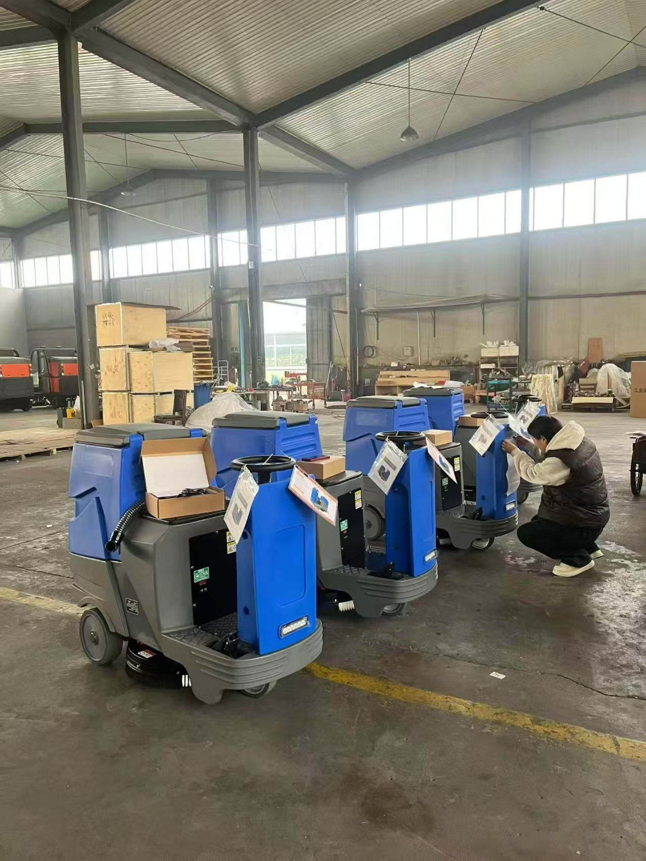 Quelles grandes surfaces conviennent aux balayeuses mécaniques autoportées ?