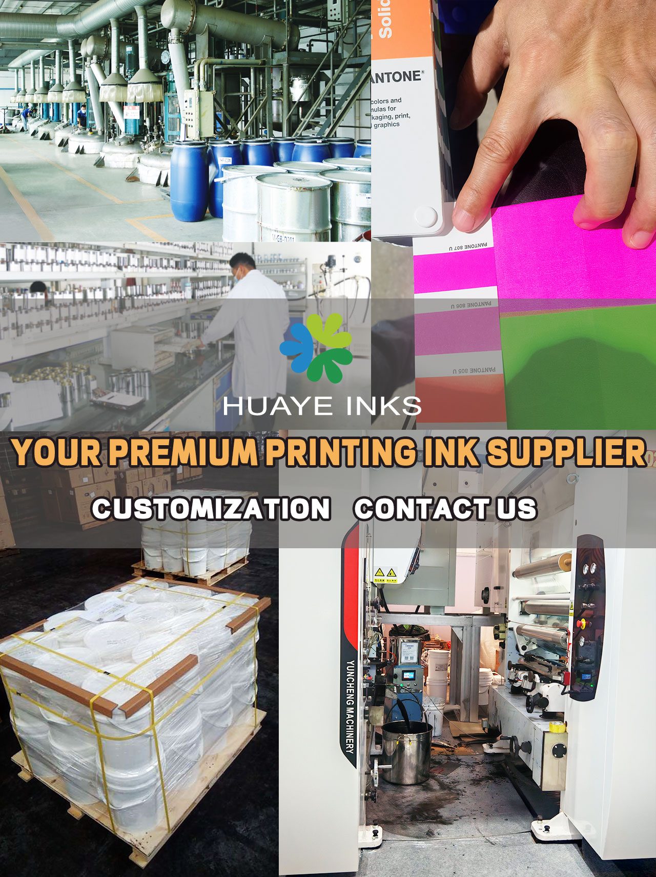 Které hlubotiskové barvy podporují vlastní formulace pro průmyslové aplikace?