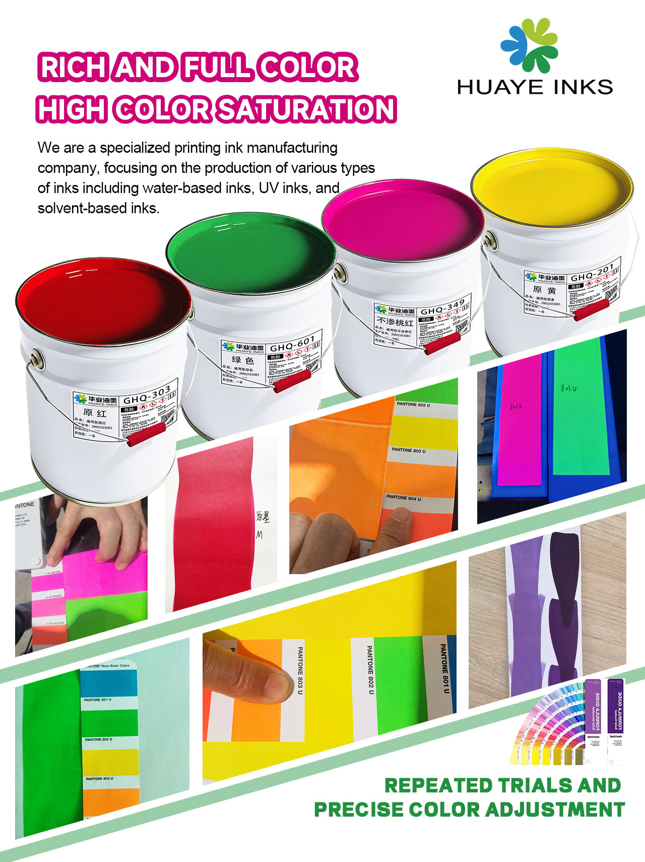 Watter Sleutelfaktore Beïnvloed die Kleurlewendigheid van Drukinkt?