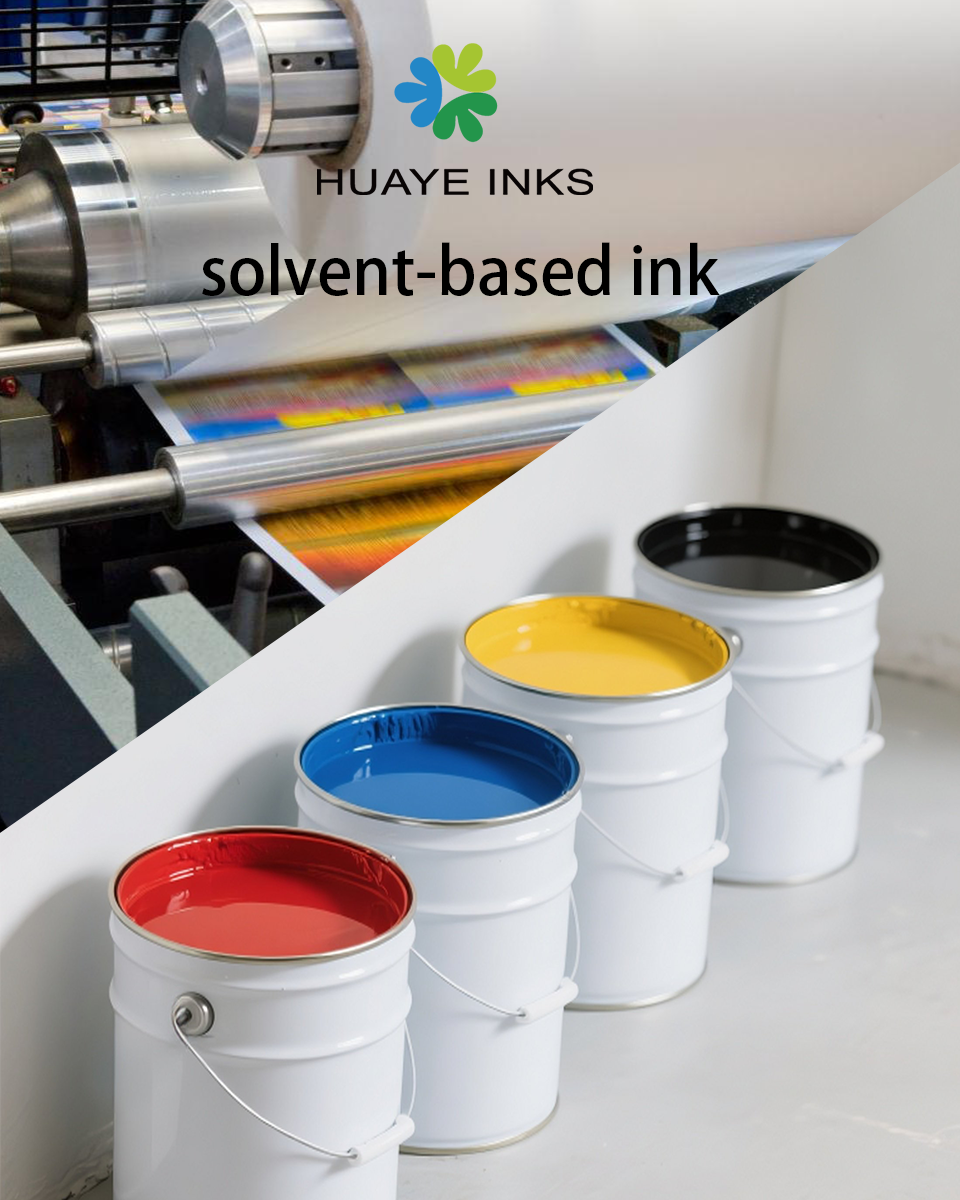 What drying speed should solvent ink have for efficient plastic bag printing?