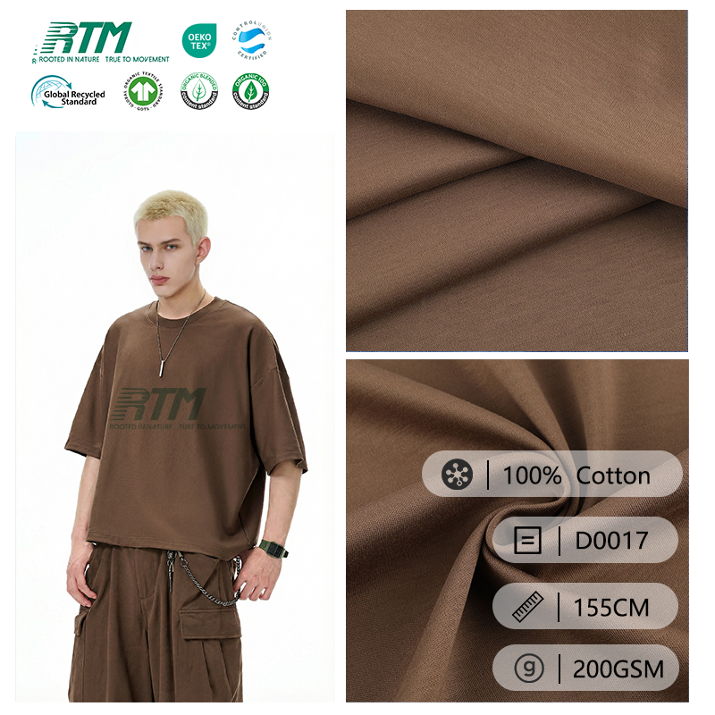 Wholesale High Quality Eco-Friendly Anti Pill Durable Pima 100% Cotton Jersey Fabric For T-shirt Casual Wear&Polo Shirt