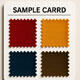 Free Sample Swatch Card