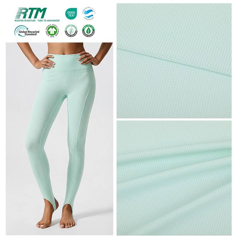 시원한 착감과 고탄력성을 갖춘 나일론 스판덱스 원단(티셔츠 및 스포츠웨어용)