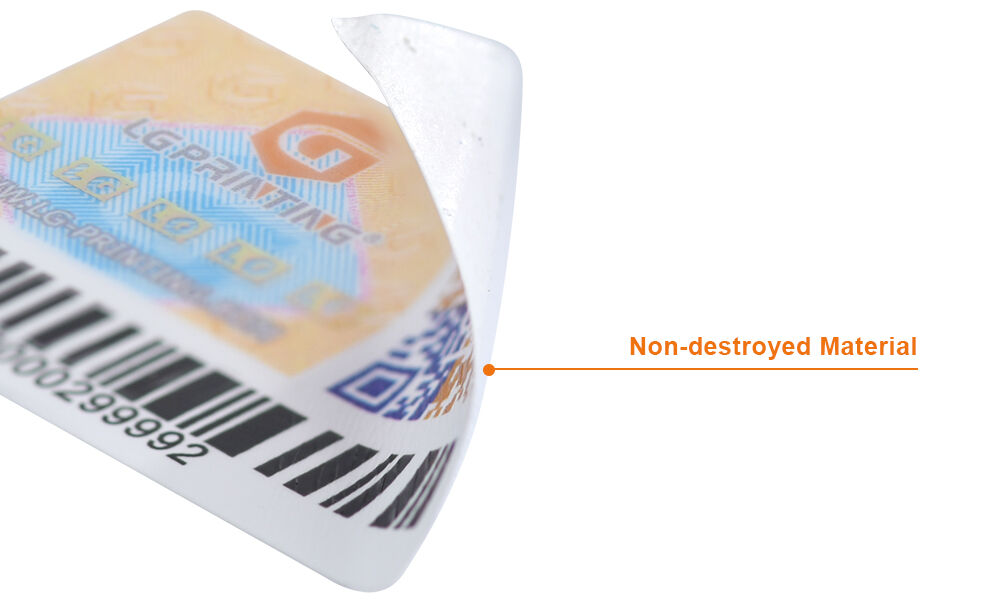 anti counterfeit label with systems