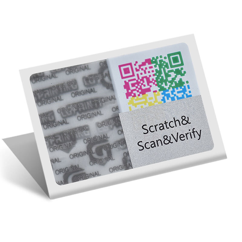 High quality anti-counterfeit 3D Nano Micro Optic Label Sticker for Brand protection