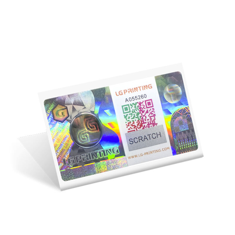 Multi-Layer QR Code Sticker with Overt & Covert Features