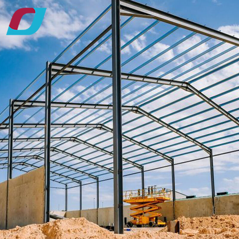 Quick Assembly Prefabricated Steel Structure Raw Material Shed China Manufacture Heavy-Duty Storage for Iron Ore/Coal/Cement