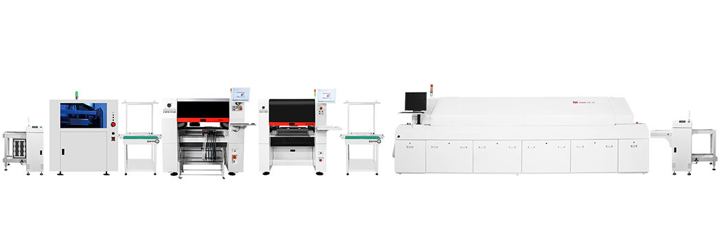 High-precision and high-speed fully automatic SMT production line