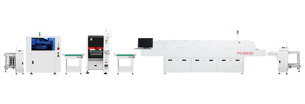 Fully automatic high-precision SMT production line