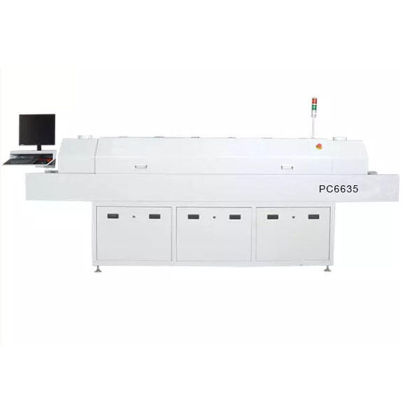 Charmhigh PC6635 Fully Computer Controlled Lead-free  Reflow Oven Cost Effective Lead Free With Custom Made Track