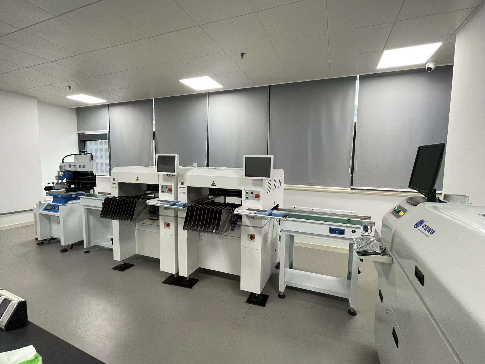 Línea de Ensamble de PCB para Montaje Automático Completo Charmhigh, Máquina para Fabricar Leds, Línea de Producción SMT
