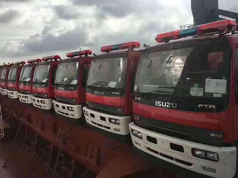 Cambodian fire engine