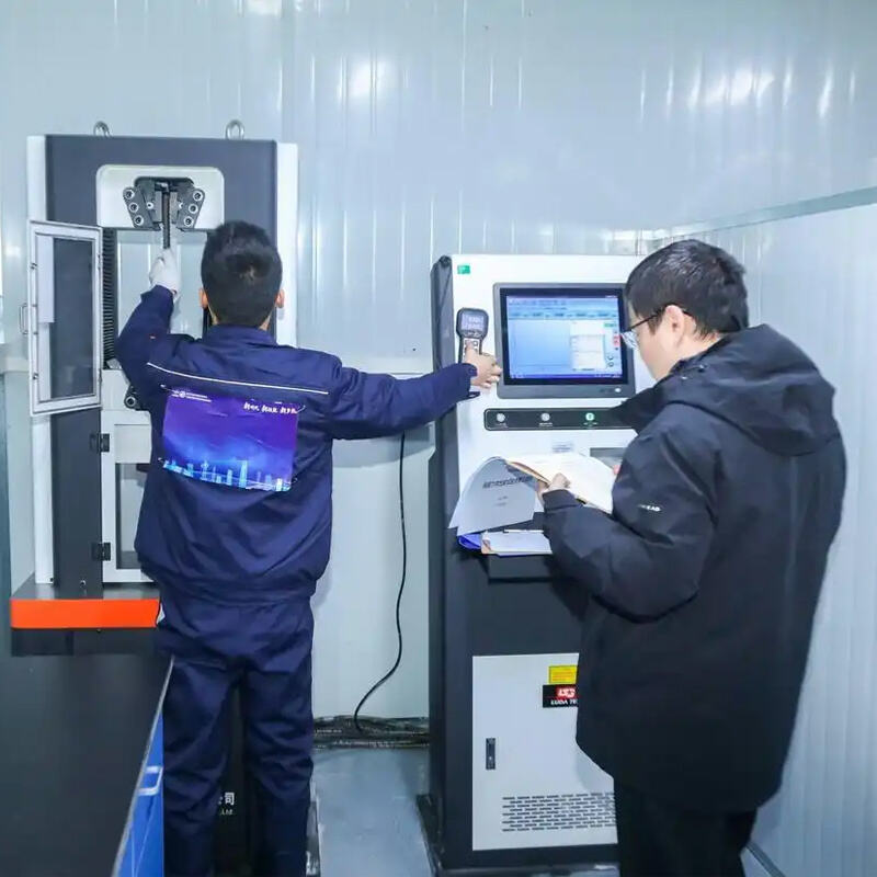 Steel-tensile-testing