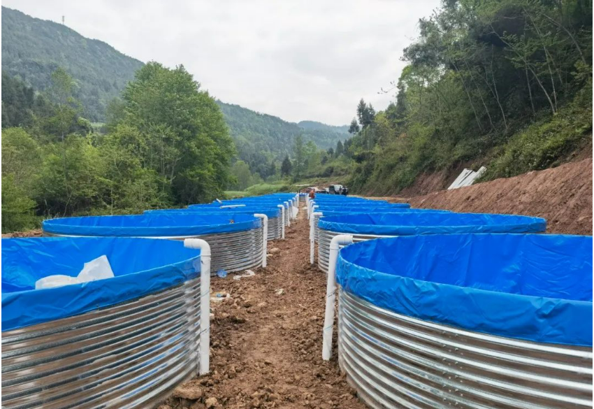 Galvanized canvas fish pond: an innovative choice for modern aquaculture