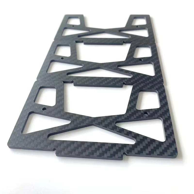 6mm 3k Carbon Fiber Cnc Plate for Drone Accessories factory