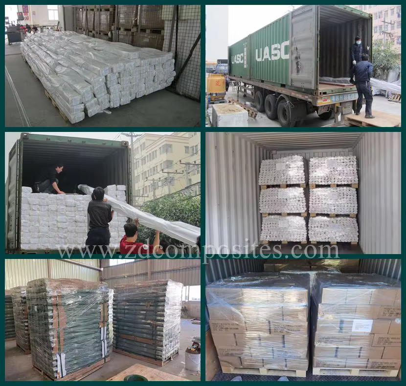 product corrosion resistence glass fiber h beam high strength frp pultrusion profiles pultruded i beam-7