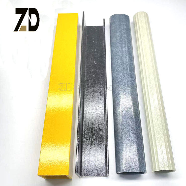 Multi-shape Pultruded FRP Profiles | Custom Cut Fiberglass Reinforced Polyester Sections
