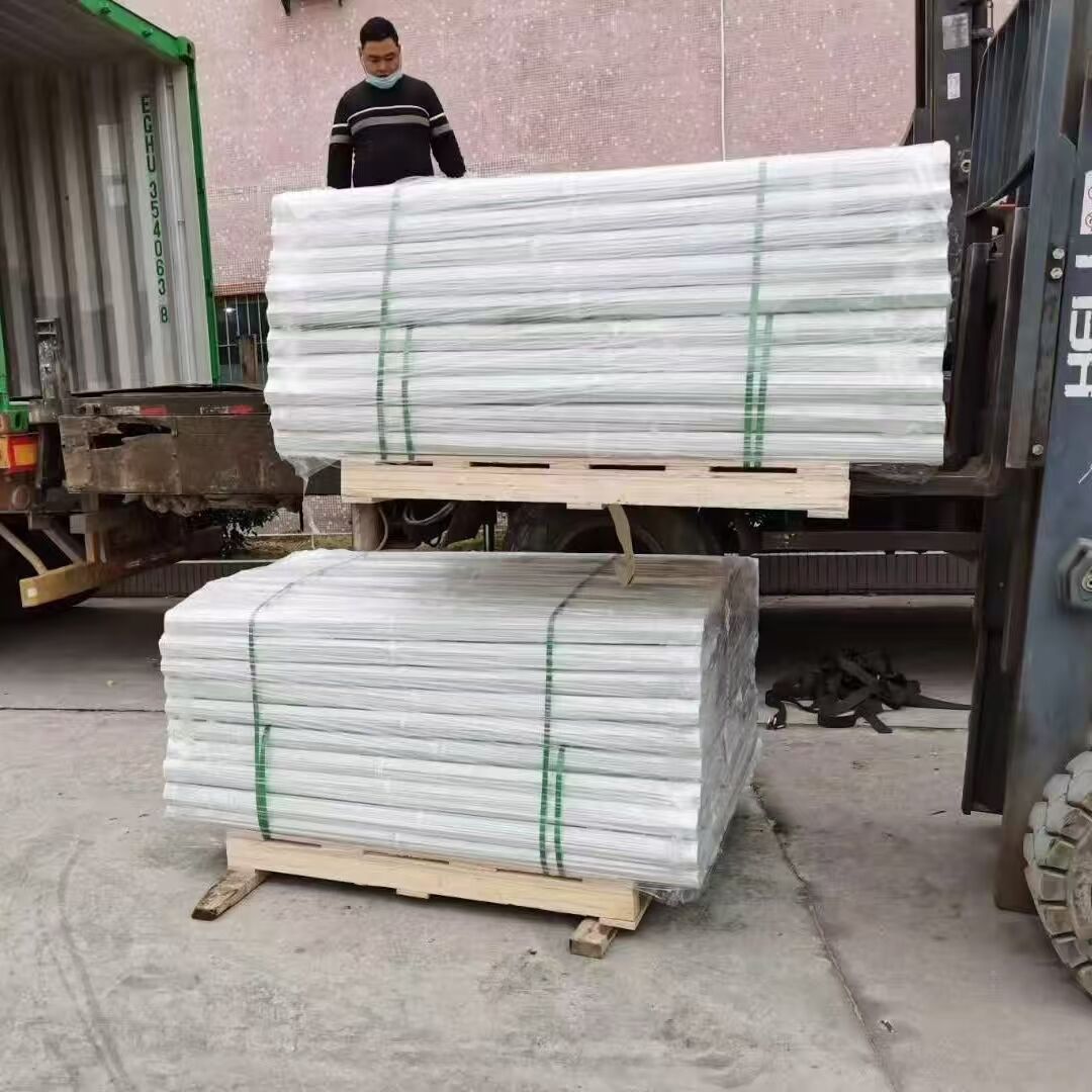 product high strength custom fiberglass hollow tube original color high performance frp pipe-4