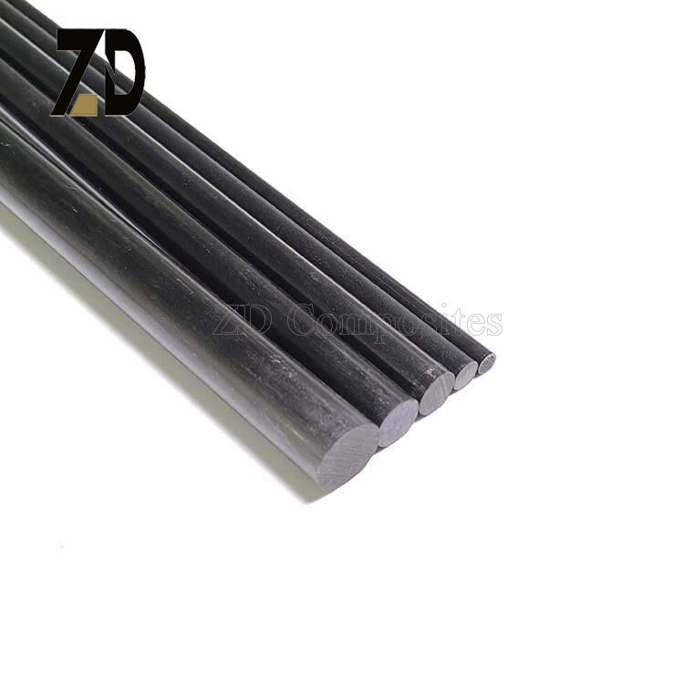 Manufacturer Supply Customizable Lengths High Strength Carbon Fiber Rod