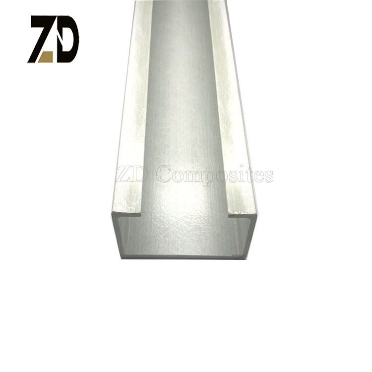 Pultruded FRP Profiles Fiberglass Reinforced Polyester FRP Angle for ...