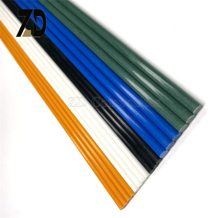 Custom Multi-color Fiberglass Plant Stake for Agricultural & Garden Support