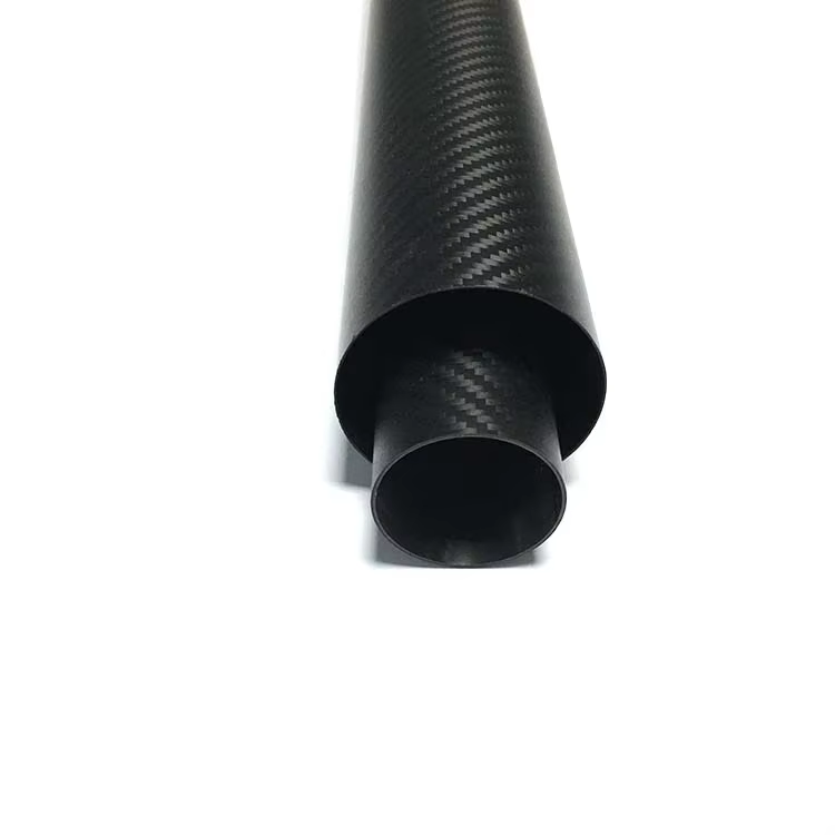 High Quality 3K Custom Length Round Carbon Fiber Tube Premium Custom Carbon Fiber Pipe