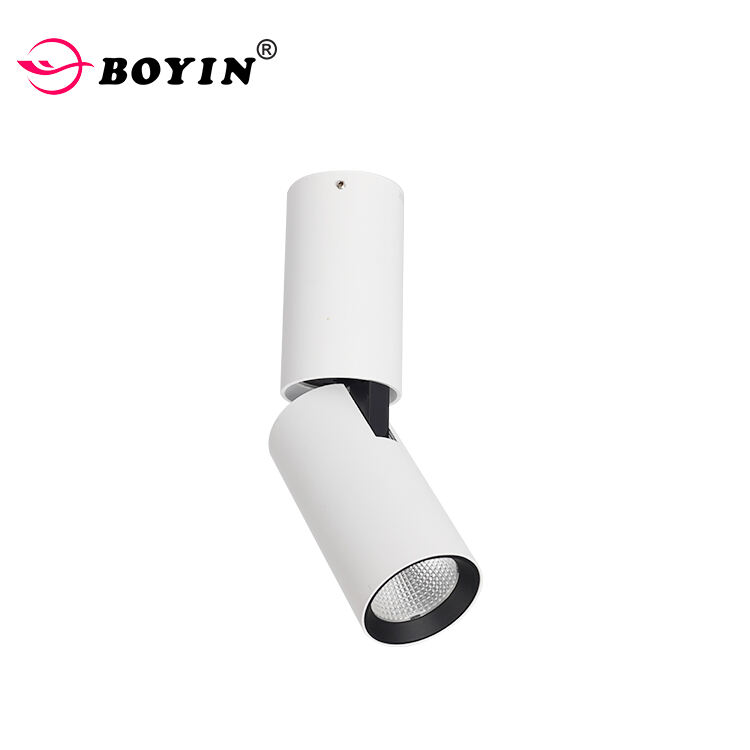 Modern Office cylinder Spotlight Aluminum Ceiling 5w 12w 20w Cob Smart Led Ceiling Spot Light