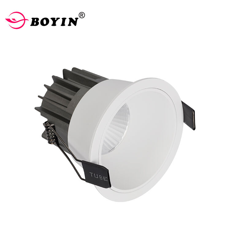 Wholesale Round Ceiling Recessed Mounted 5w 10w 15w Double Anti Glare COB Led Downlight