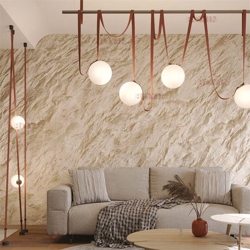 24V Flexible belt track light braided belt pendant light