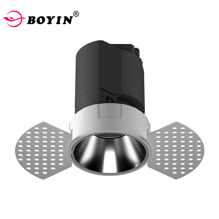 Trimless LED downlight framelss spotlight 5W/7W/10W/12W/15W/20W rotateble for hotel
