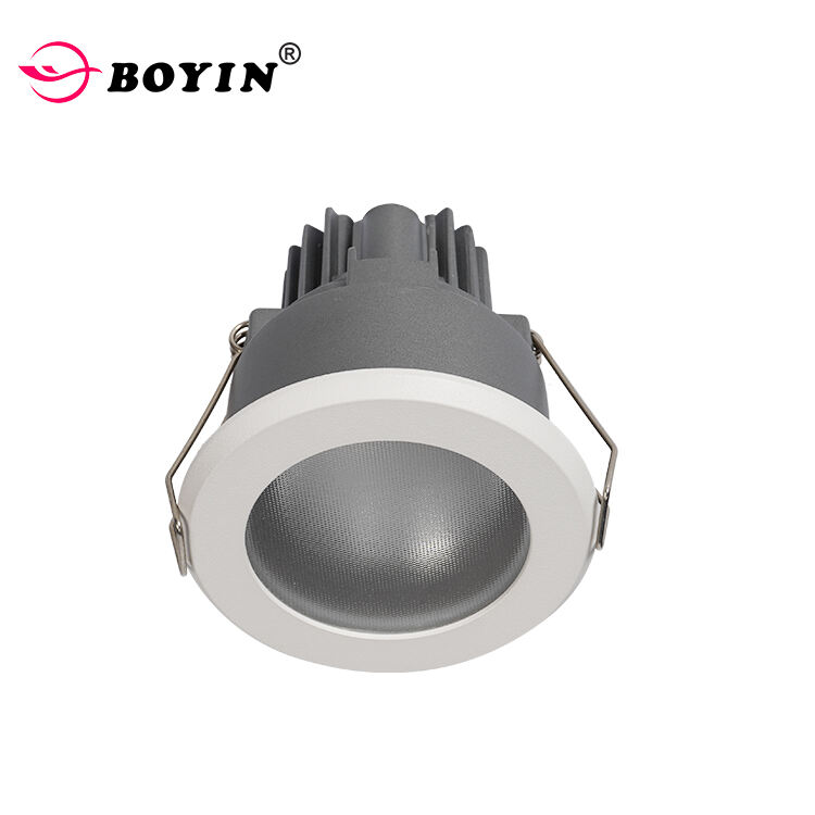 Bathroom ceiling recessed Aluminum Cob 10w Angle Adjustable Ceiling Recessed Mounted Led Downlight