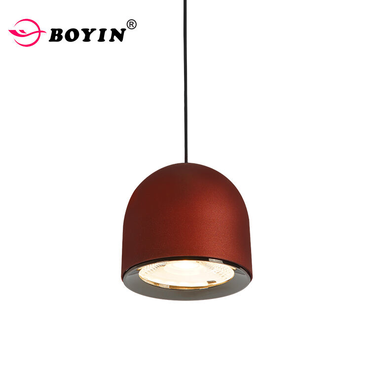 48V 7W LED Pendant light semi sphere pendant light para sa Magnetic track light