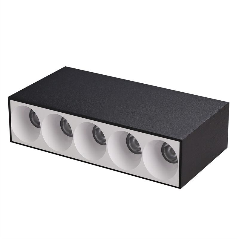 Malalim na anti-glare na na-attach sa ibabaw na LED grille liwanag 5*2W 10*2W linear downlight BG-5341 BG-5342