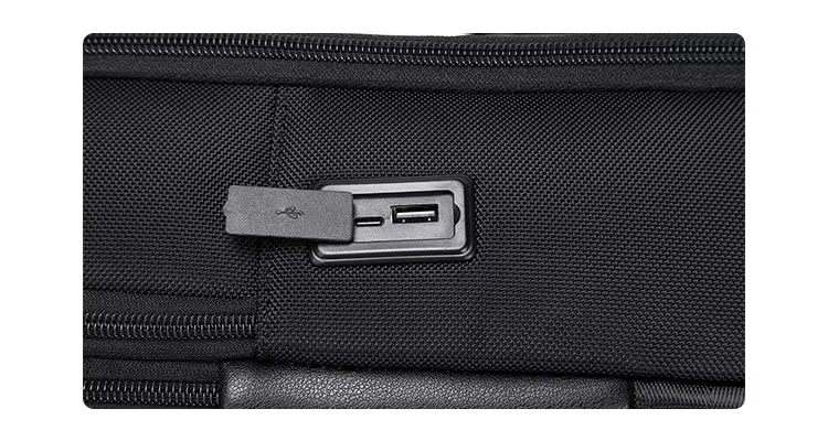 Custom logo Waterproof 1680d Polyester 18 Liter Volume Fit 16 Inch Laptop Office Commuting Usb Back Pack for Men supplier