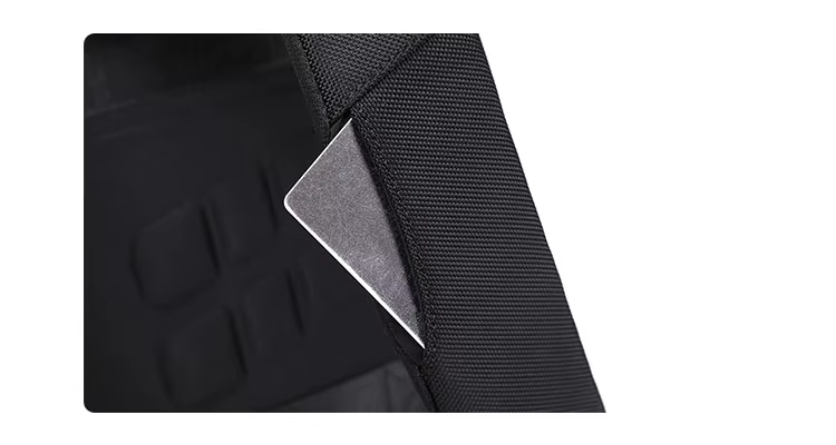 Custom logo Waterproof 1680d Polyester 18 Liter Volume Fit 16 Inch Laptop Office Commuting Usb Back Pack for Men details