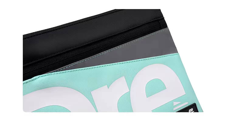 Custom logo polyester fabric trendy flat design urban streetwear fashion unisex crossbody bag factory