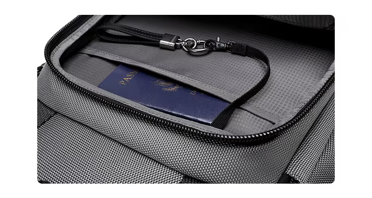 Custom logo Ballistic Nylon 25 Liter Volume Fit 16 Inch Laptop Multifunctional Designer Travel Backpack for Men supplier
