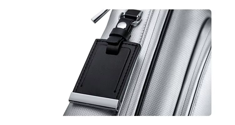 Custom Logo 15L Volume Fit 15 Inches Laptop Fully Water Repellent Microfiber Leather Luxury Leather Backpack for Men supplier