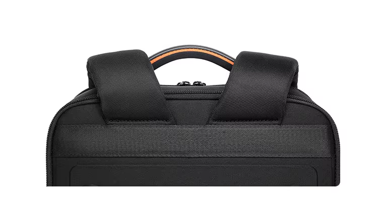 Custom logo Microfiber Leather 18 Liter Volume Fit 16 Inch Laptop Hot Selling Usb Charging Office Backpack for Men manufacture