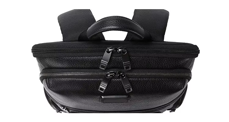 Custom logo Cuero De Vaca 18 Liter Volume Fit 16 Inch Porta Laptop Usb Charging Fabrica Guangzhou Mochilas De Hombre supplier