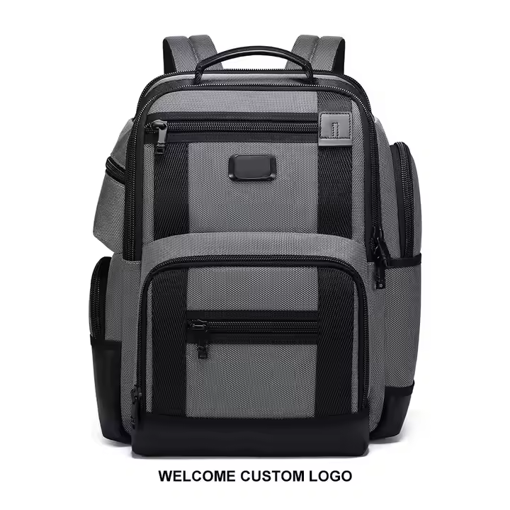 Met logo op maat Ballistisch nylon 25 liter inhoud past bij 16 inch laptop Multifunctionele designer reisrugzak voor heren
