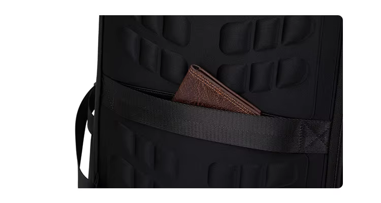 Custom Logo 18L Volume Fit 16 Inch Laptop Usb Charging Port Waterproof 1680d Fabric Men Travel Bagpack supplier