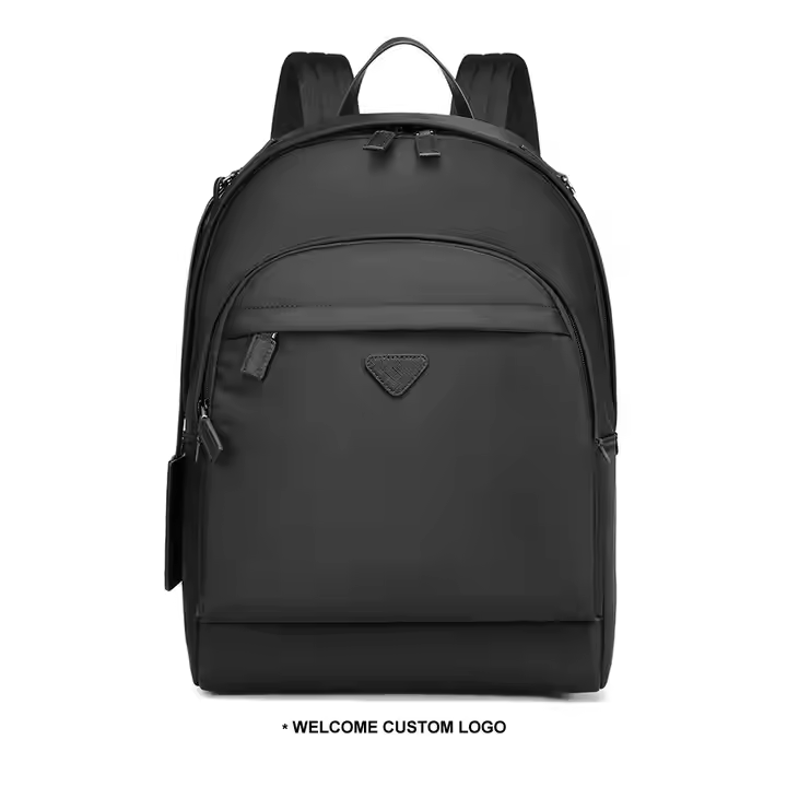 Fabrikant in Guangzhou met logo waterdichte nylon rugzak voor vrouwen
