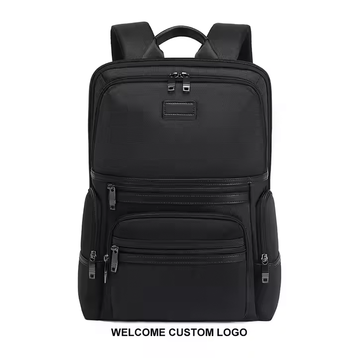 Aangepast logo 1680d Polyester 18 liter volume past 16 inch laptop usb kabel schooltassen voor jongens