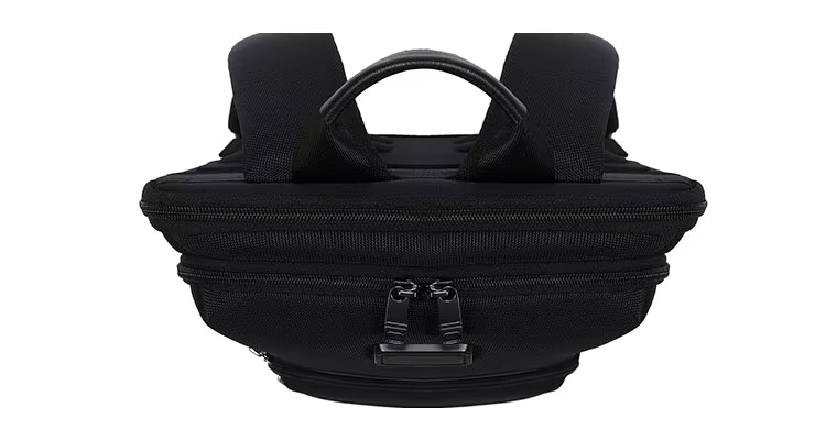 Custom logo 1680d Polyester 18 Liter Volume Fit 16 Inch Laptop Usb Cable University School Bags for Boys details