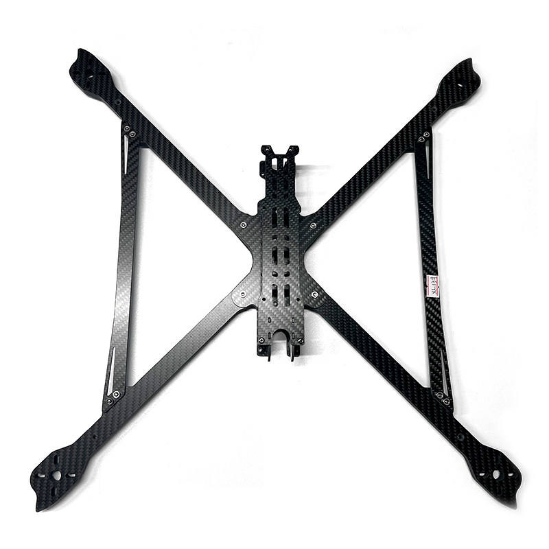 13-inch Carbon Fiber Cross Frame FPV Long-Range Portable Explosion-Proof Long Endurance Drone Frame Manufacturer Made