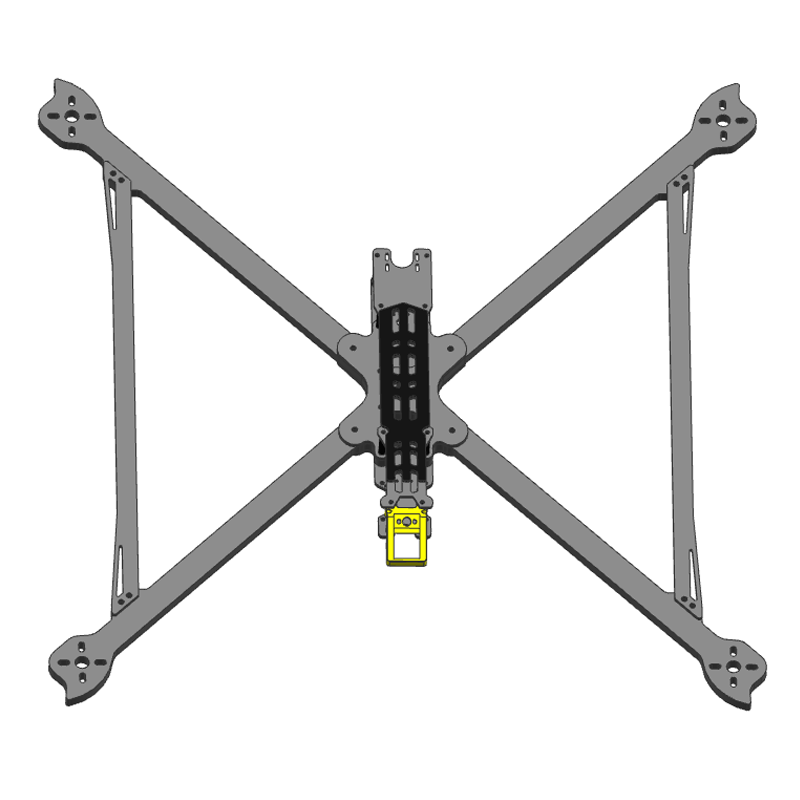 15-inch Carbon Fiber FPV Racing Frame DIY Quadcopter Accessory Kit FPV Accessory