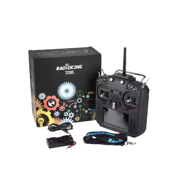 2024 Radioking TX18SLite Hall Sensor Gimbals Electric Remote Control Drone and Charging RC Usage