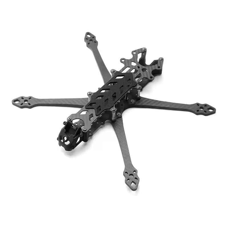 Poison Bee 7-Inch FPV Carbon Fiber Freestyle Drone Frame Kit with 295mm Wheelbase 5.0mm Arm Compatible with TYI Drones