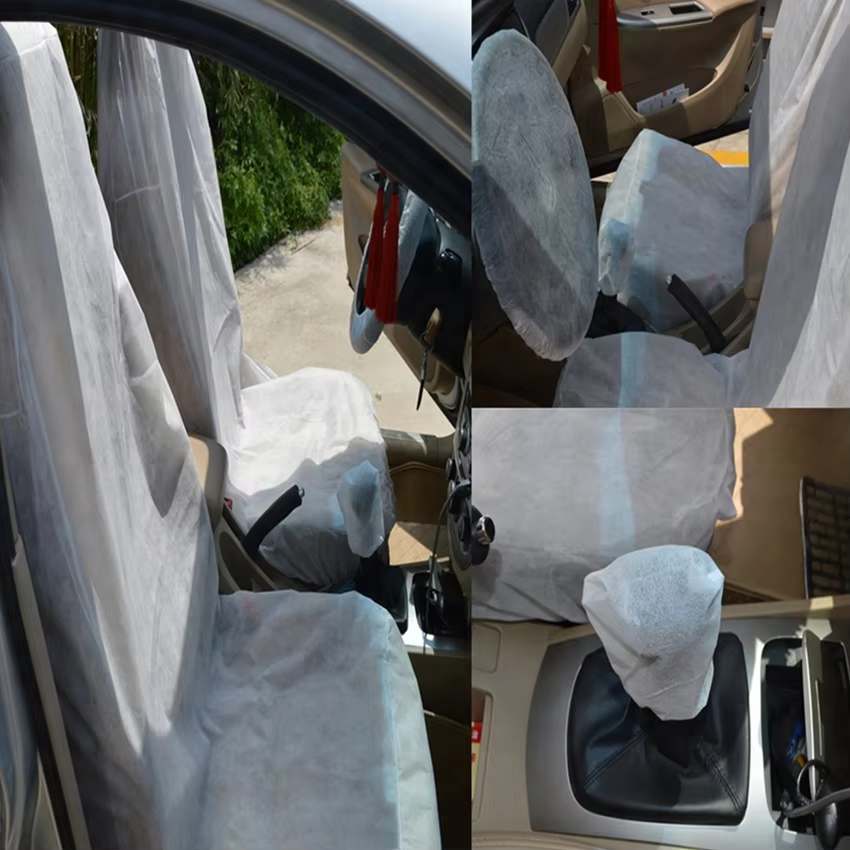 Non-woven Dust Car Wheel Cover Hubcaps Cover supplier